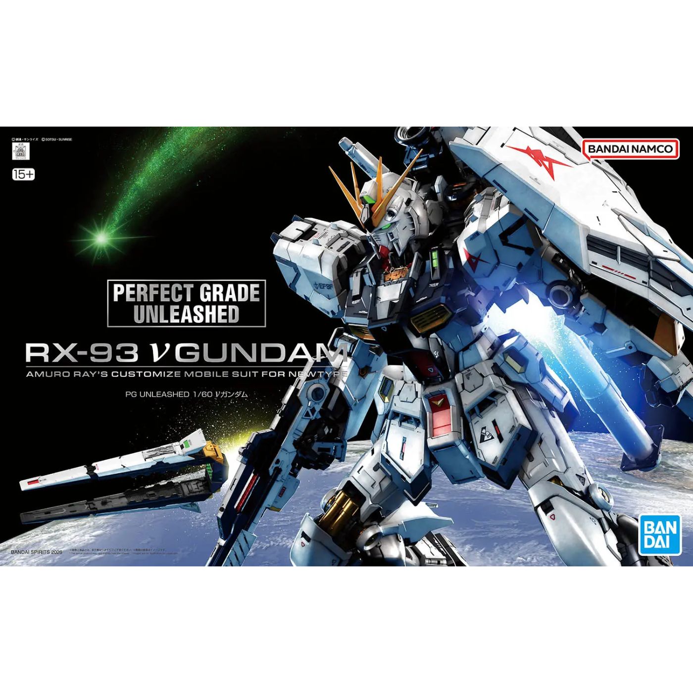 PG Unleashed 1/60 Nu Gundam – Neboy's Plamo Kits