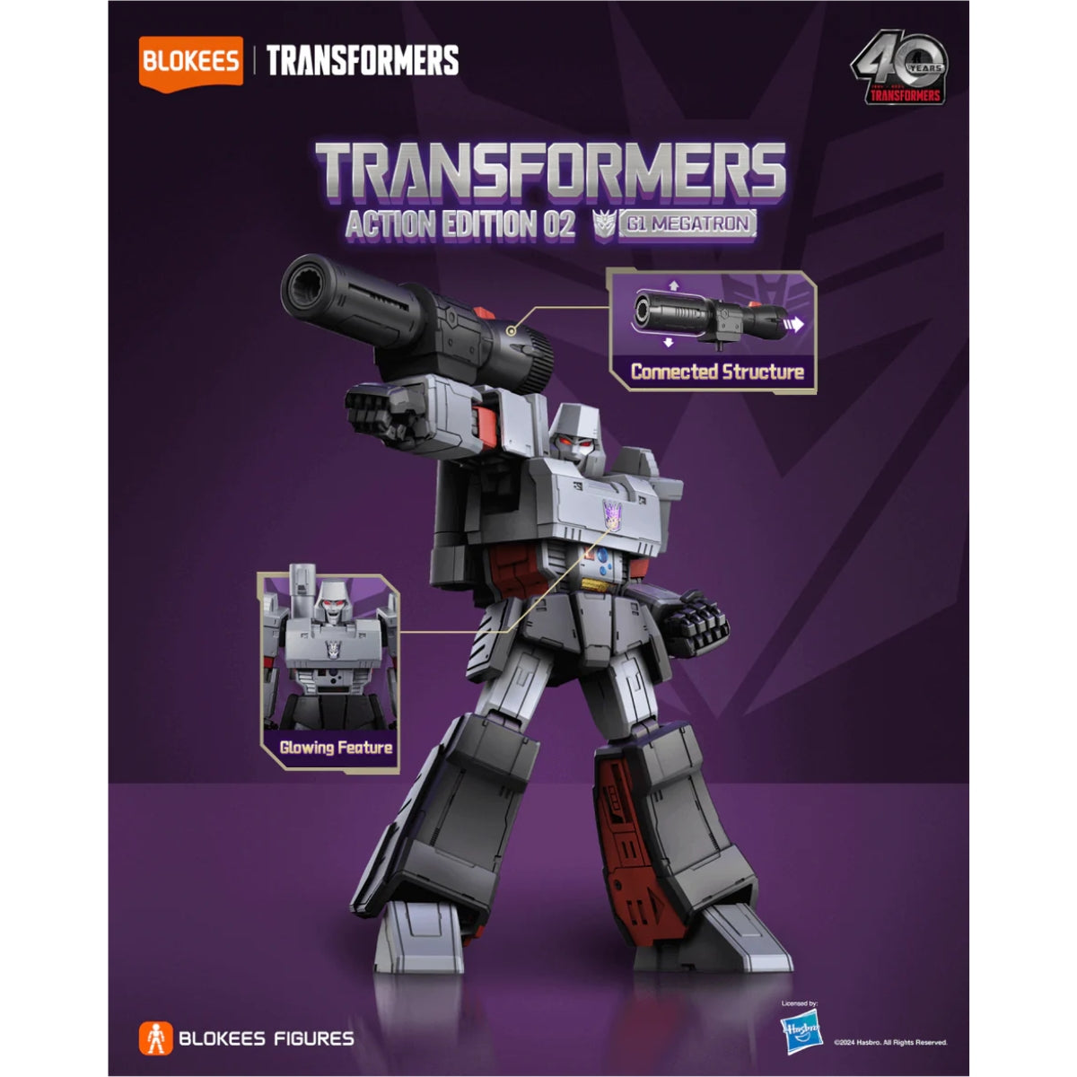 BLOKEES Figures Transformers G1 Megatron Action Edition 02