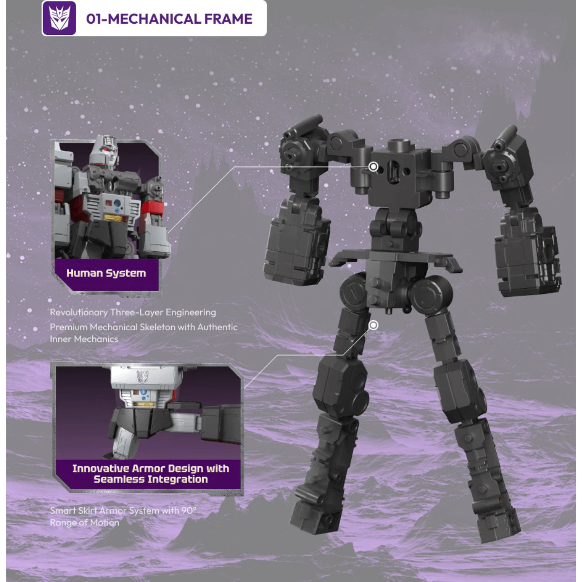 BLOKEES Figures Transformers G1 Megatron Action Edition 02