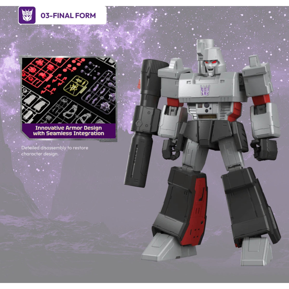 BLOKEES Figures Transformers G1 Megatron Action Edition 02