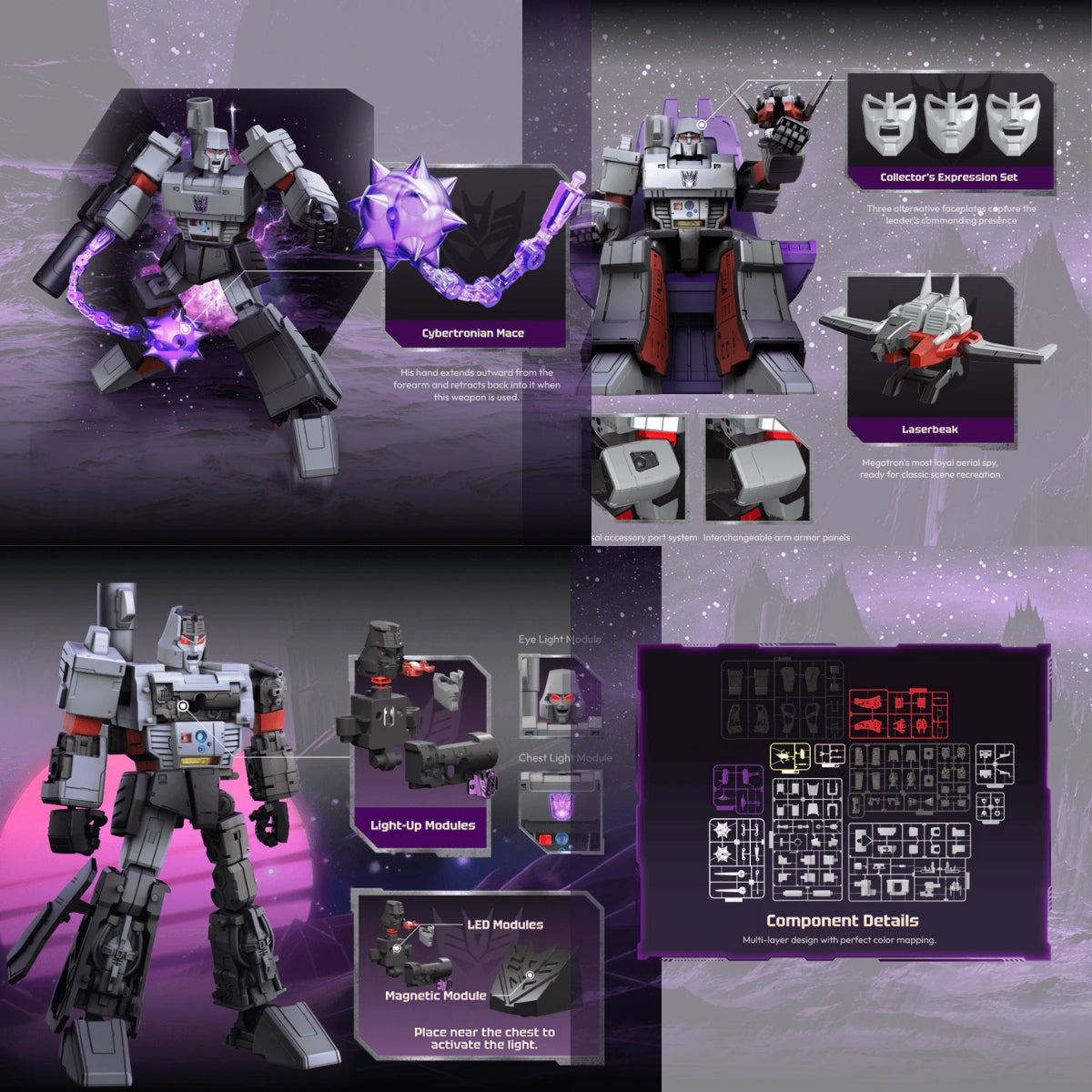 BLOKEES Figures Transformers G1 Megatron Action Edition 02