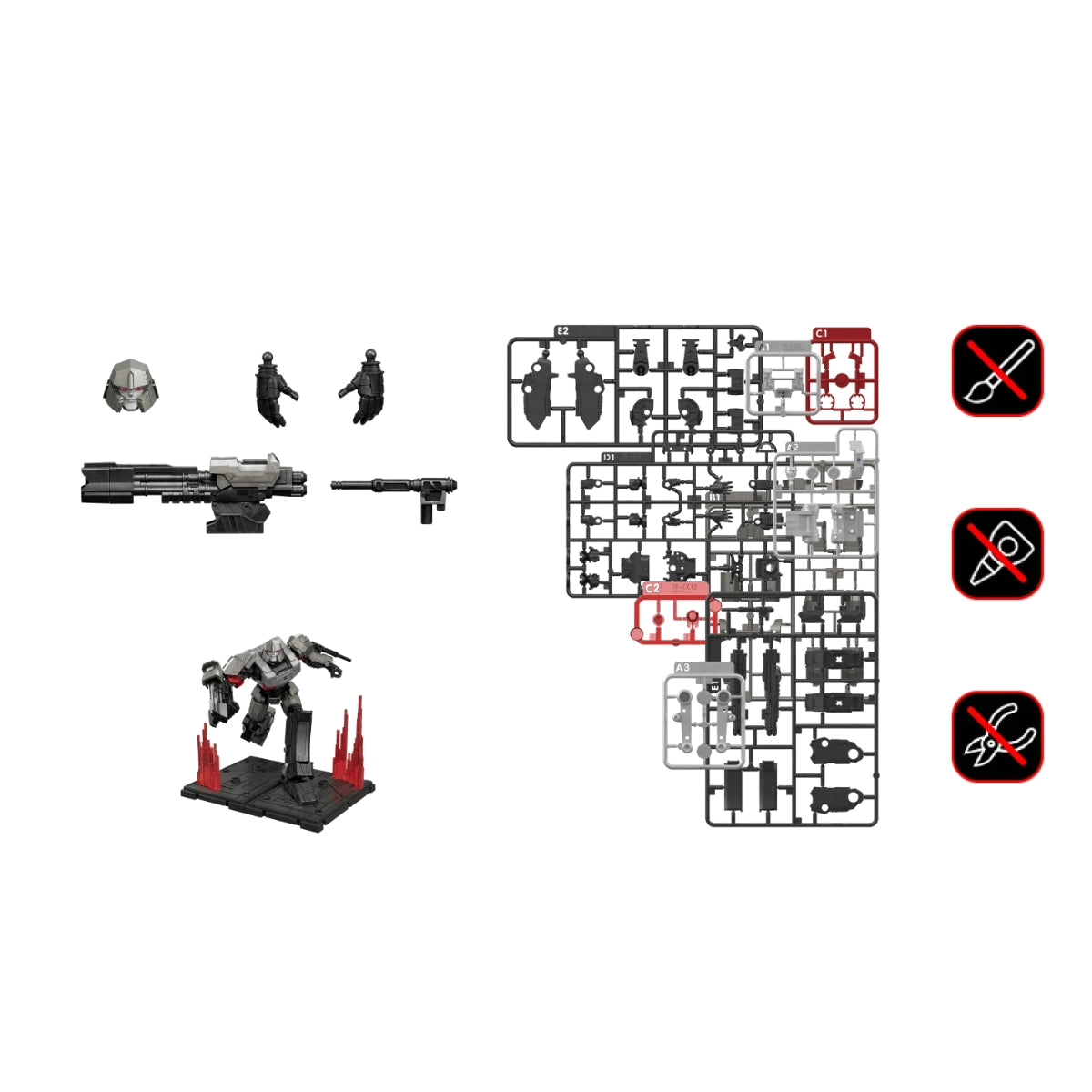 BLOKEES Transformers Megatron Classic Class 12 (Transformers ONE)