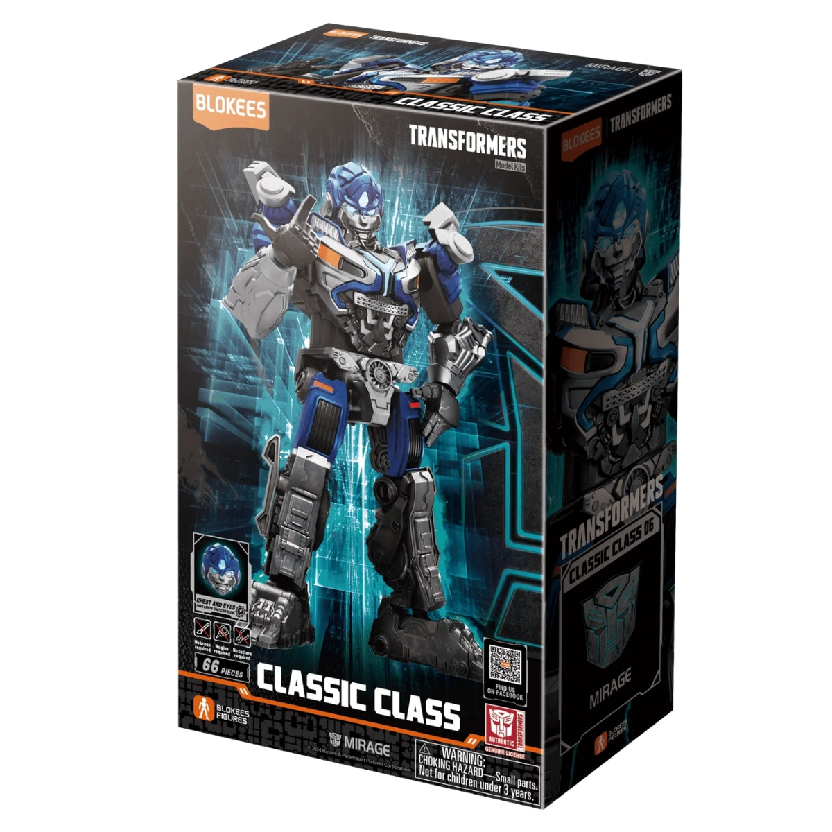 BLOKEES Transformers Mirage Classic Class 06