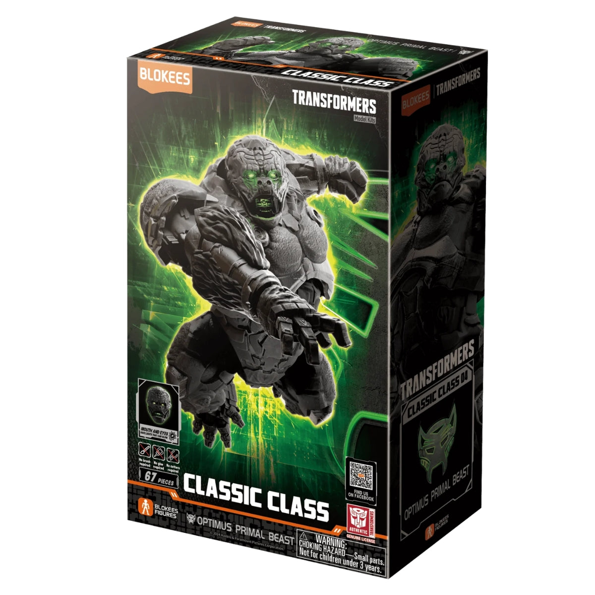 BLOKEES Transformers Optimus Primal Beast Classic Class 04