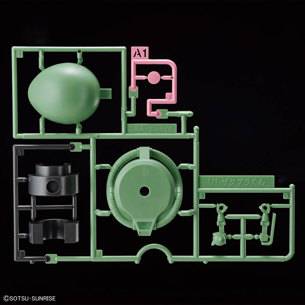 Zakupla-Kun DX Set (With Runner Ver. Recreation Parts)