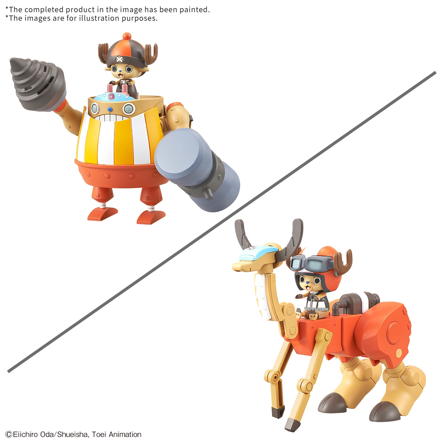 [PREORDER] Chopper Robo Super 4&5 (Kung Fu Tracer & Walk Hopper)