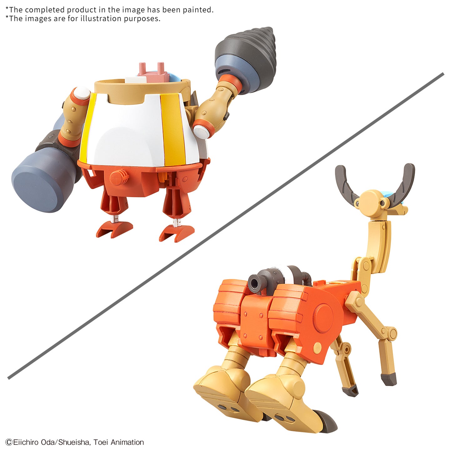 [PREORDER] Chopper Robo Super 4&5 (Kung Fu Tracer & Walk Hopper)
