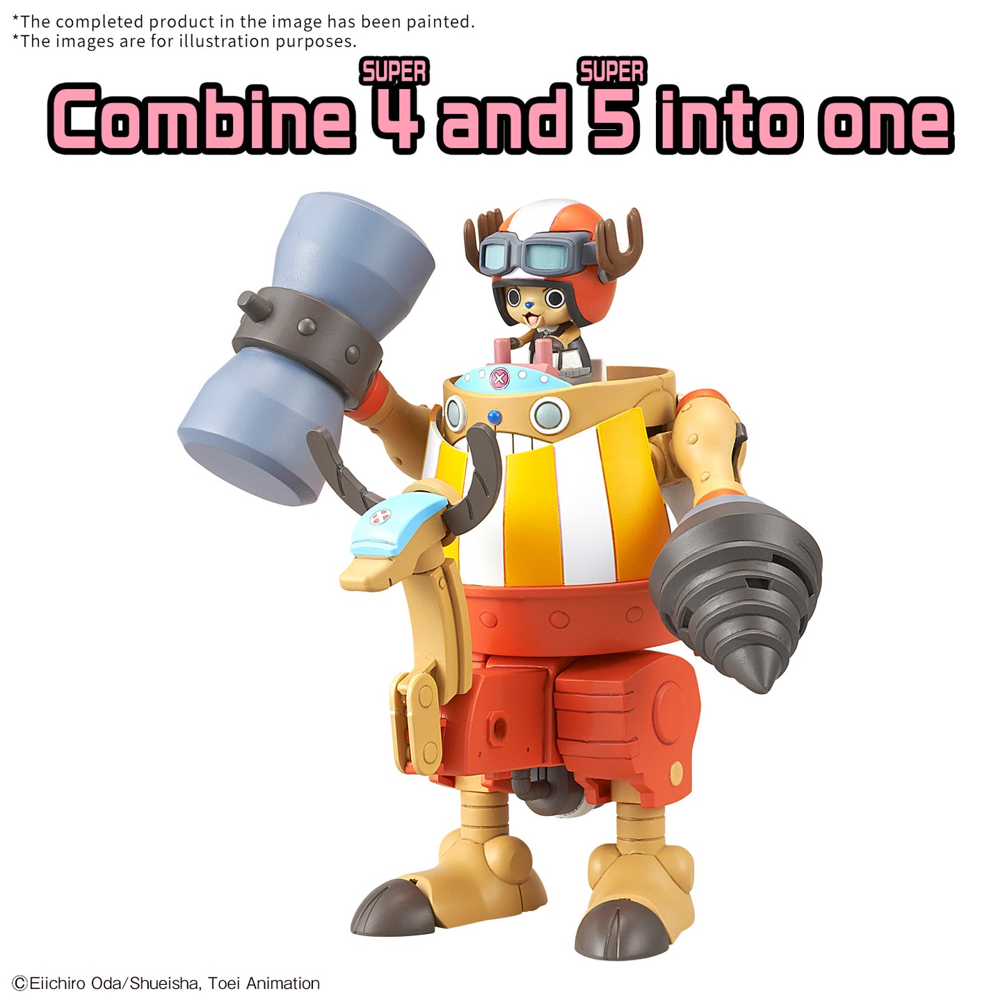 [PREORDER] Chopper Robo Super 4&5 (Kung Fu Tracer & Walk Hopper)