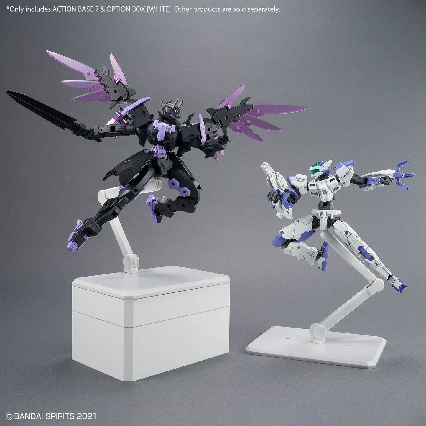 Action Base 7 & Option Box [White]