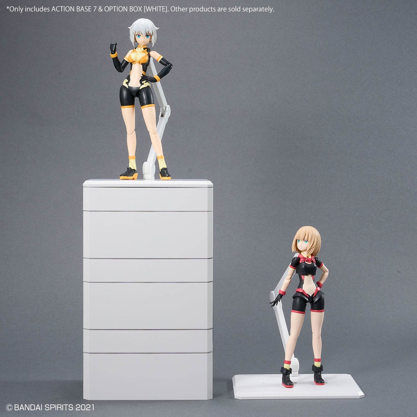 Action Base 7 & Option Box [White]