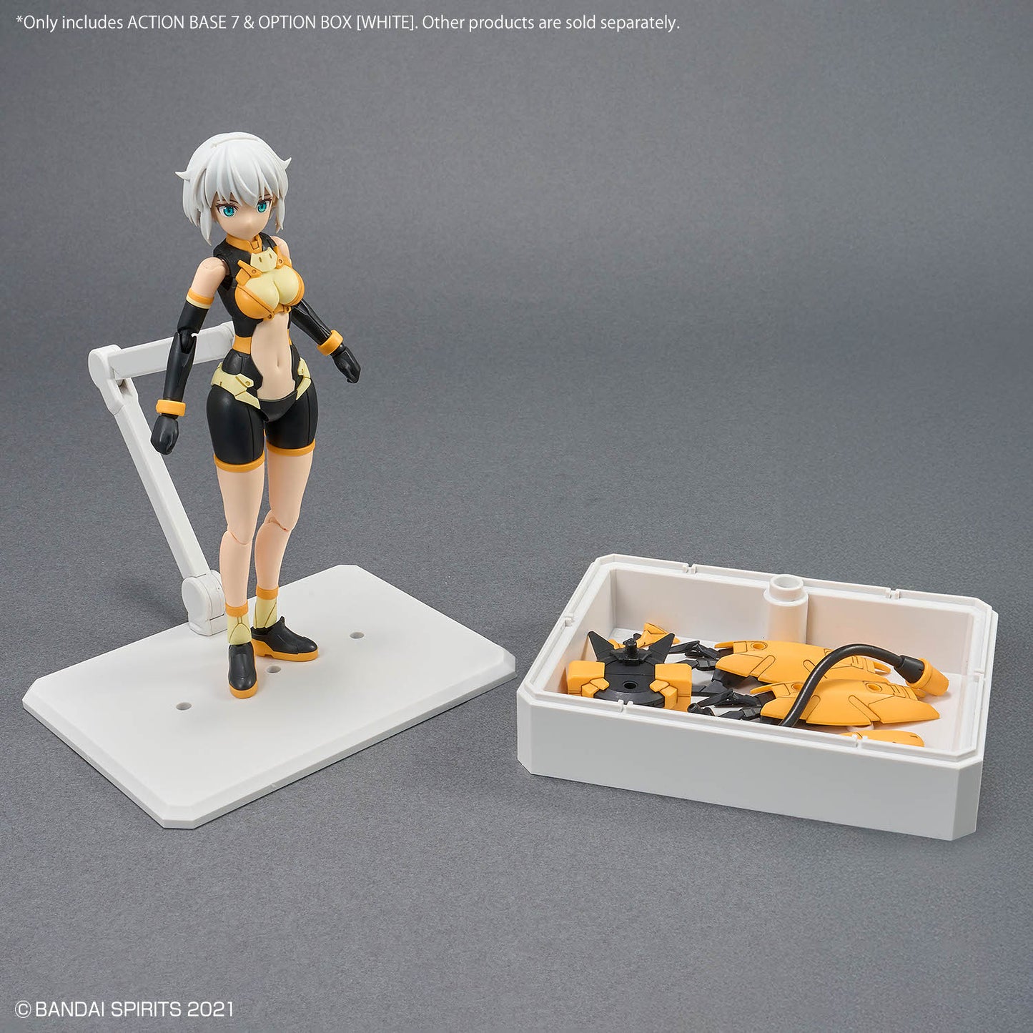 Action Base 7 & Option Box [White]
