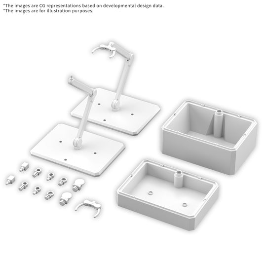 [PREORDER] Action Base 7 & Option Box [White]