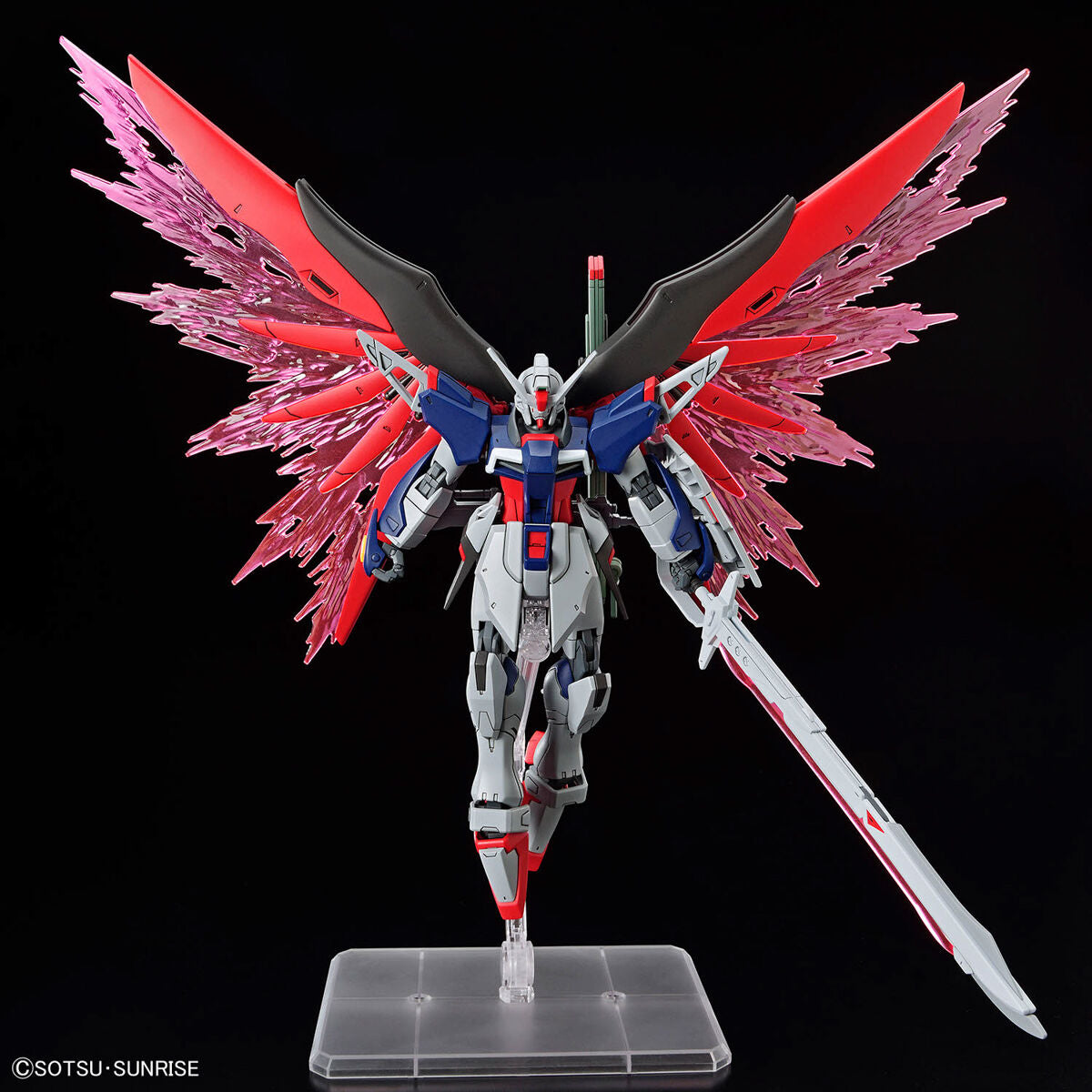HG 1/144 Destiny Gundam Spec II & Zeus Silhouette (Gundam SEED Freedom)