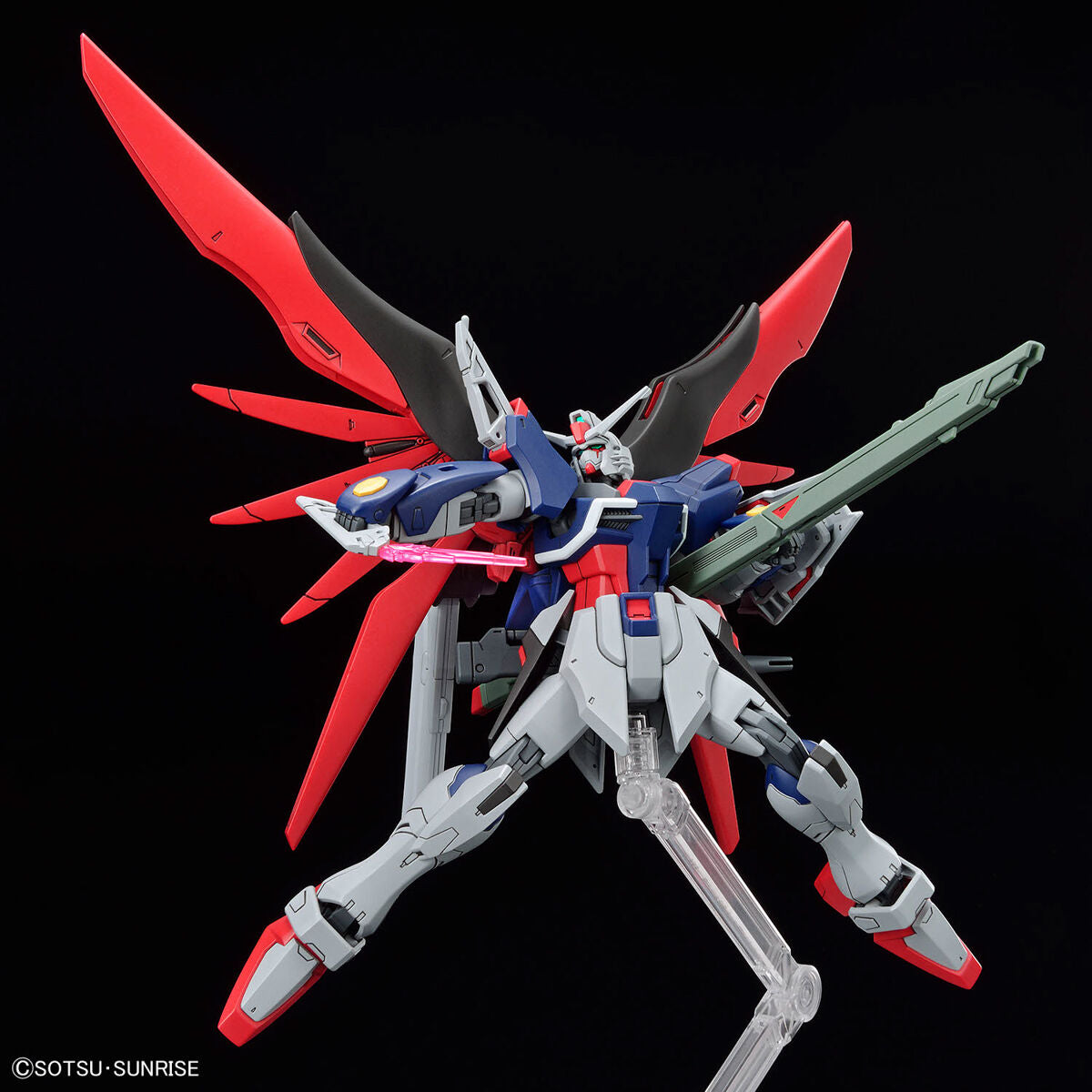 HG 1/144 Destiny Gundam Spec II & Zeus Silhouette (Gundam SEED Freedom)