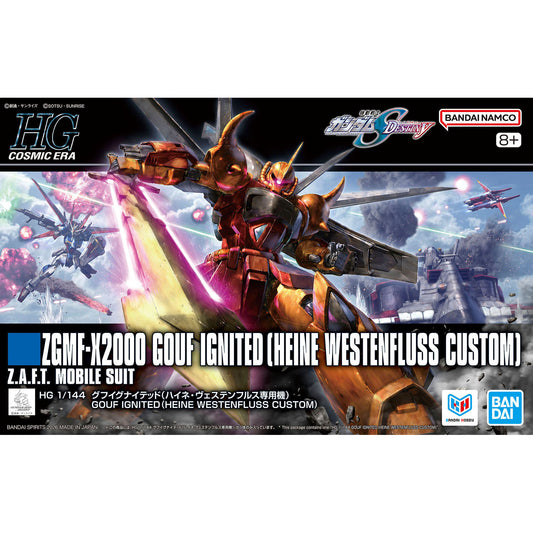 HG 1/144 Gouf Ignited (Heine Westenfulss Custom)