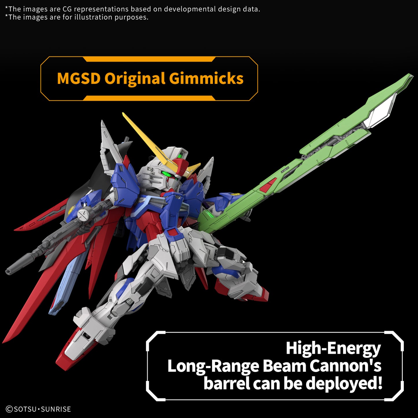 [PREORDER] MGSD Destiny Gundam